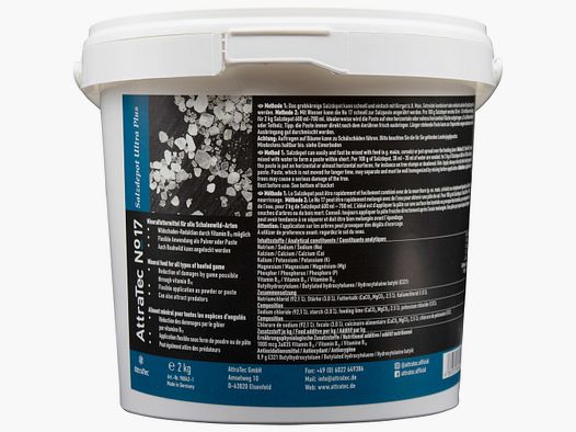 AttraTec Mineral feed No 17 Salt Depot Ultra Plus (2 kg bucket)