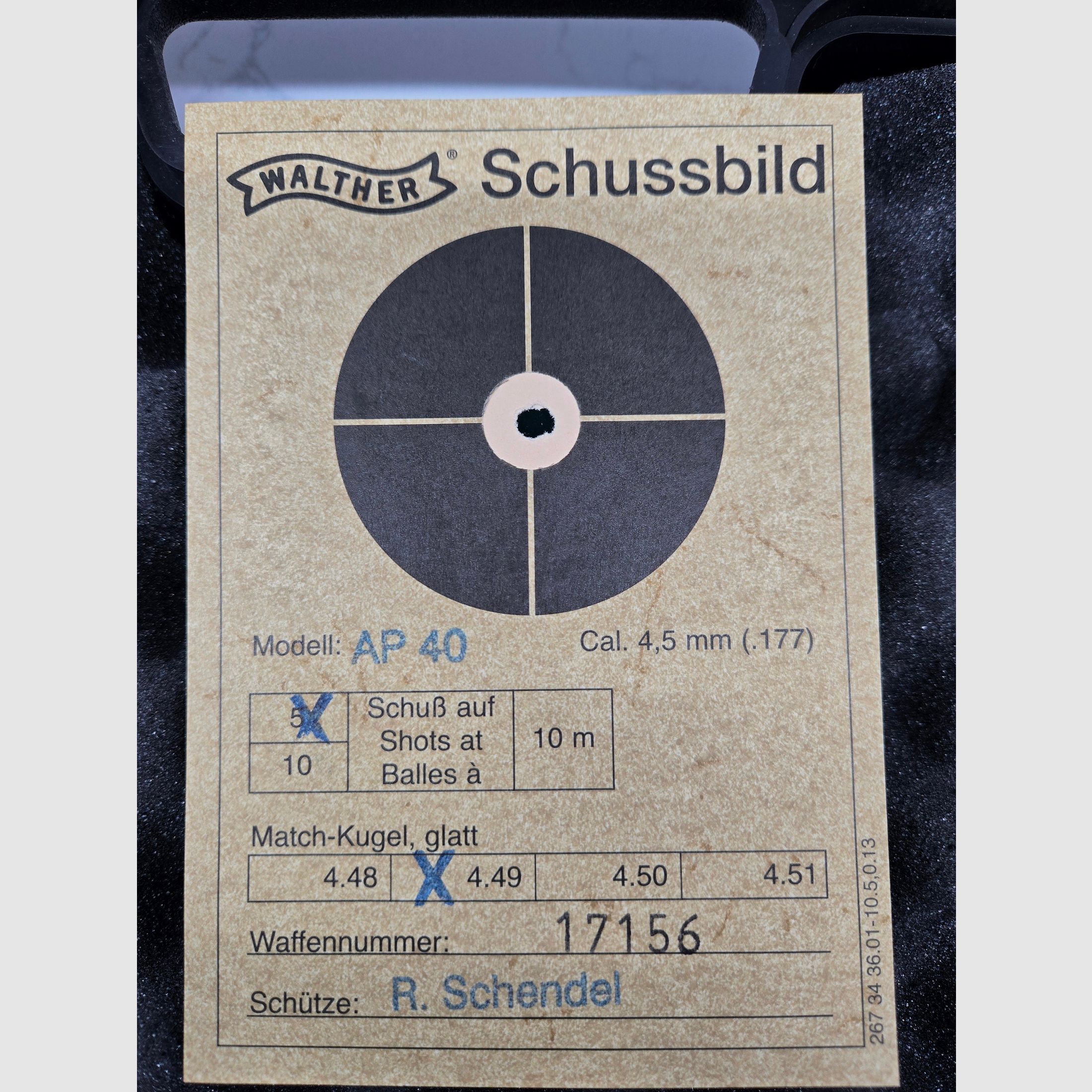 Hämmerli AP 40 Match Luchtpistool