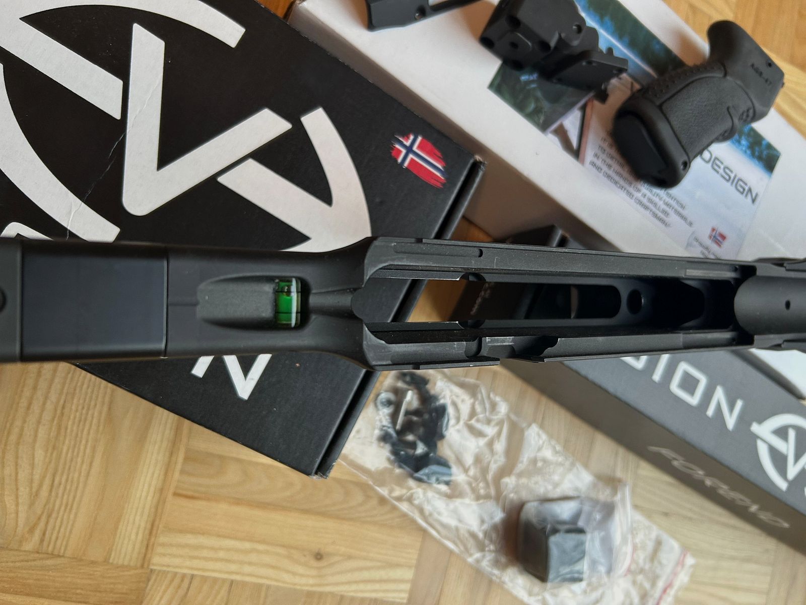 Vision Design Chassis for SSG3000 / Sauer 200 STR – used, top condition