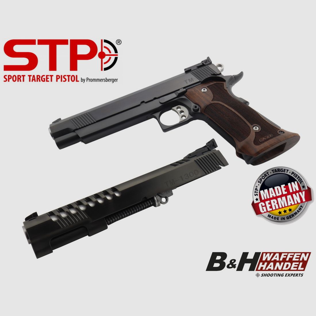 STP TM 6.0 Target Master & Wechselsystem TM Skeleton BOMAR Visierung