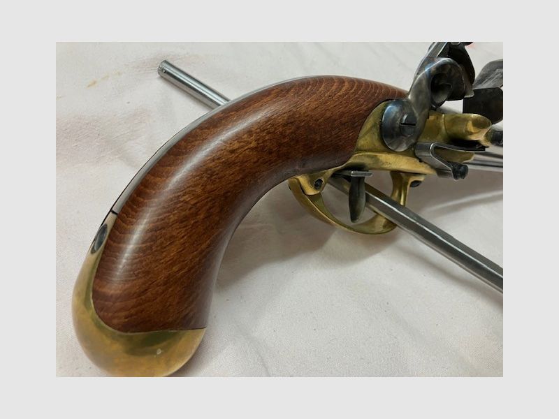 Charleville M 1777 flintlock pistol in caliber .69, unused condition