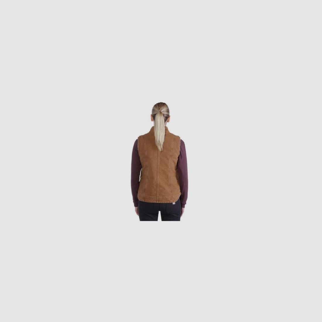 Carhartt Damen Weste Sandstone Mock Neck