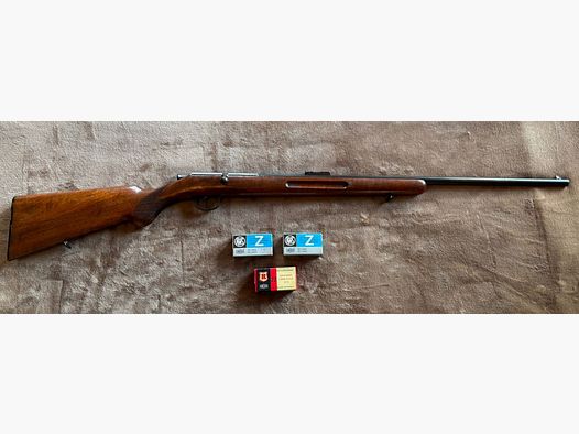 Repetitiegeweer 22 Long Rifle Simson&Co Suhl zeldzaamheid open vizier
