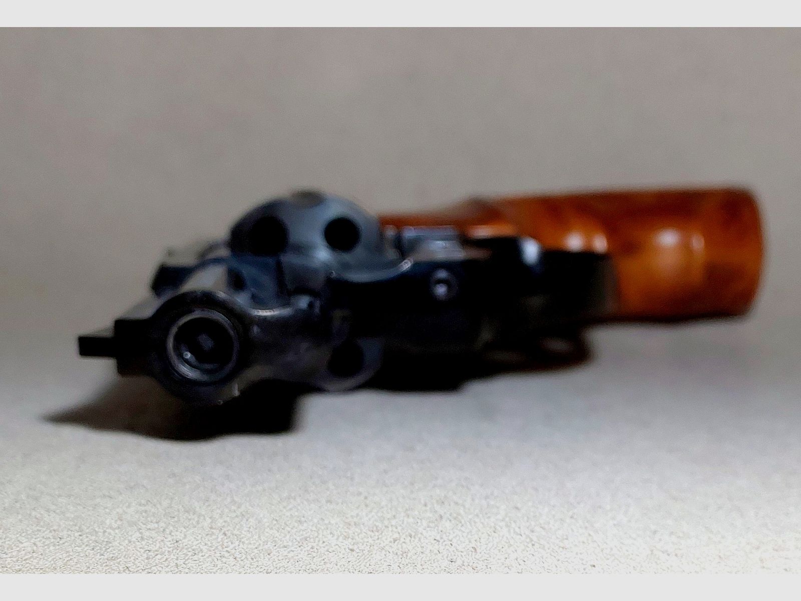 Zoraki R1 2,5 pollici nero lucido con finitura in legno Special Revolver calibro 9mm R.K. brunito (PTB 1022)