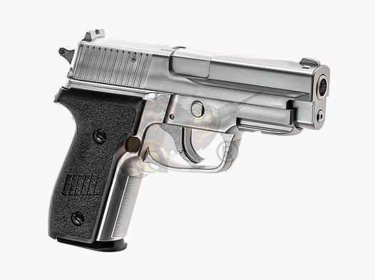 P228 Airsoft Pistole Federdruck in Silber - max. 0,5 Joule