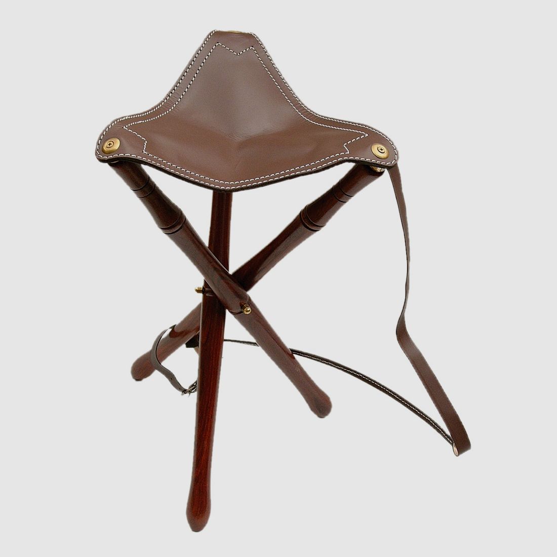 AKAH Dreibein-Ansitzstuhl Luxus Sitzhöhe 65cm