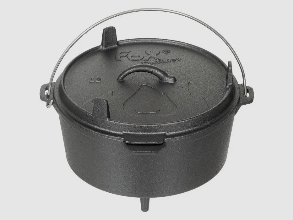 Feuertopf, "Dutch Oven", Gusseisen, ca. 5,7 l
