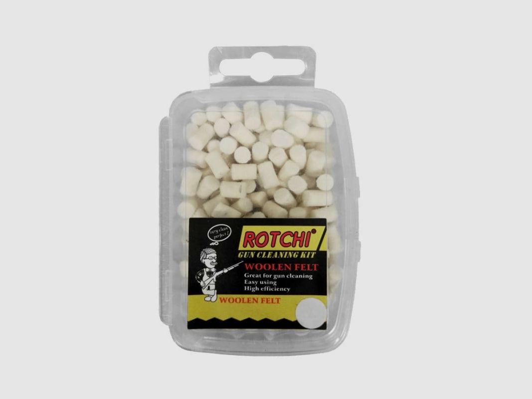 ROTCHI FELTRINI PULIZIA LANA CAL 8 MM CONF. 100 PZ