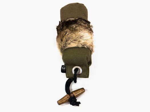 Dog dummy with fur