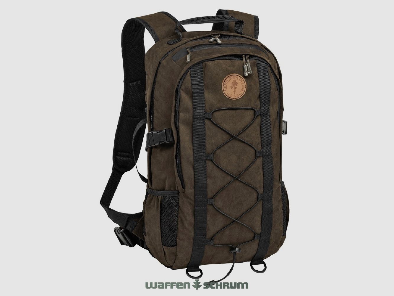 Pinewood Jagdrucksack mit Gewehrfutteral Suede Brown 22l