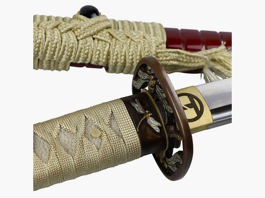 Cuchilla Tonbo Katana Honsanmai de acero plegado