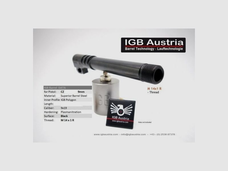 IGB Austria f. CZ75/85 -5' Gewindelauf