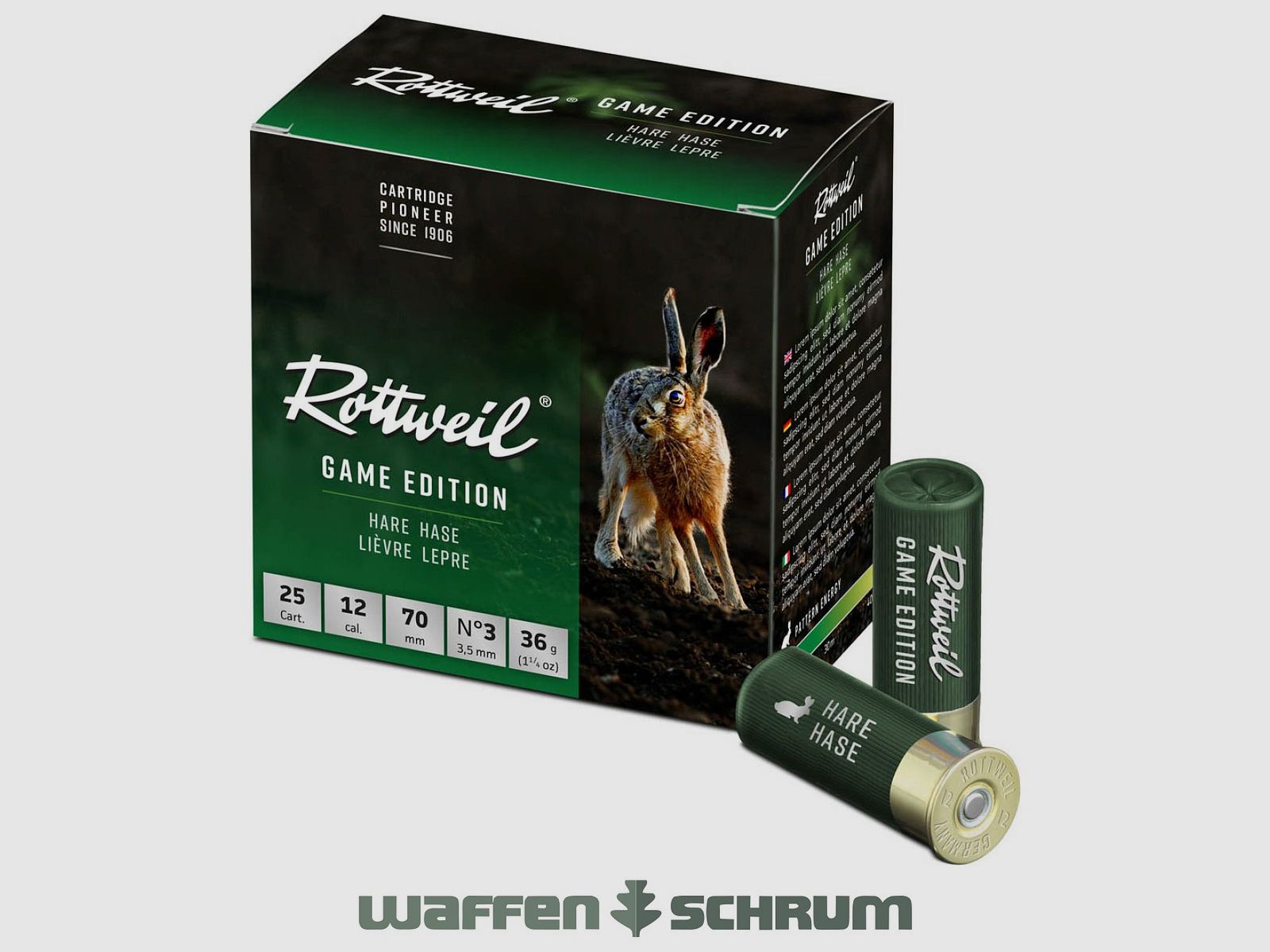 Rottweil Game Edition Hase 12/70 3,5mm - 36g
