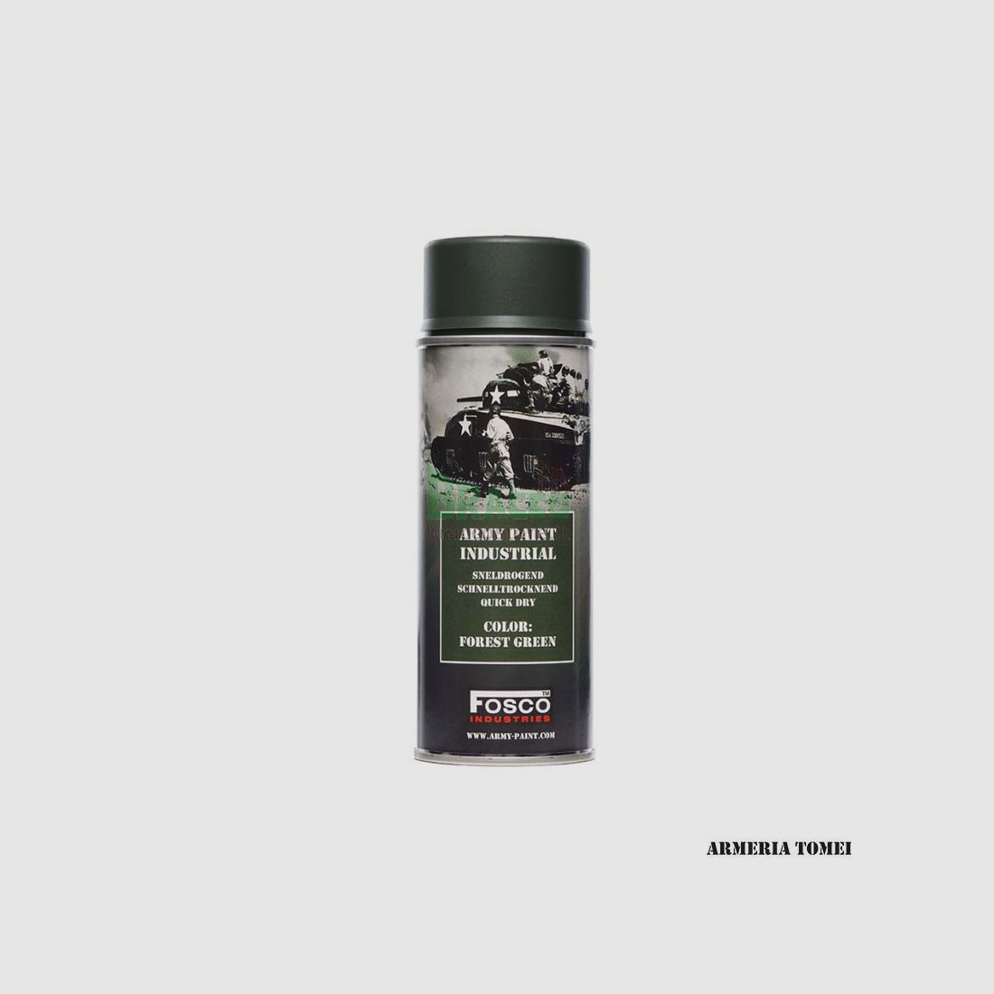 FOSCO INDUSTRIES – SPRAY PAINT COLOR FOREST GREEN 400ml