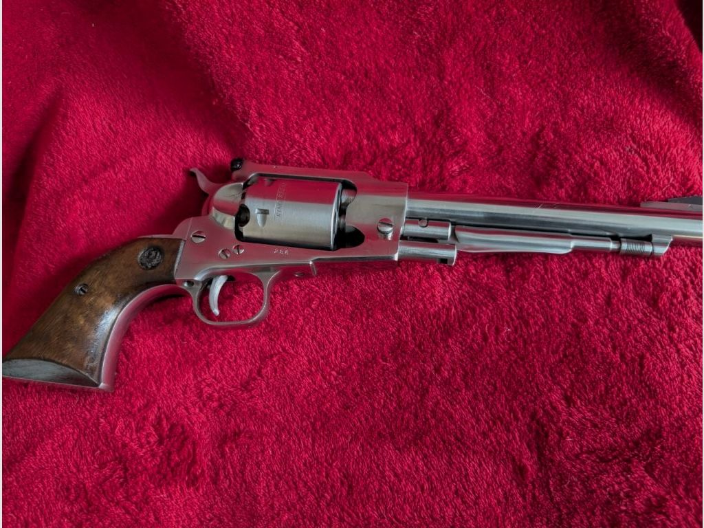 Sturm Ruger Schwarzpulverrevolver Modell Old Army Edelstahl, Kal. .44 BP