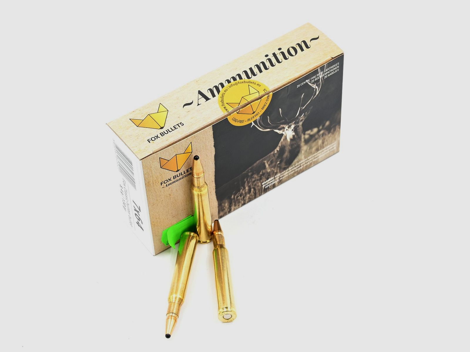 FOX Classic Hunter, 7 x 64mm, HP Bleifrei, 130 gr., 20 Stk.