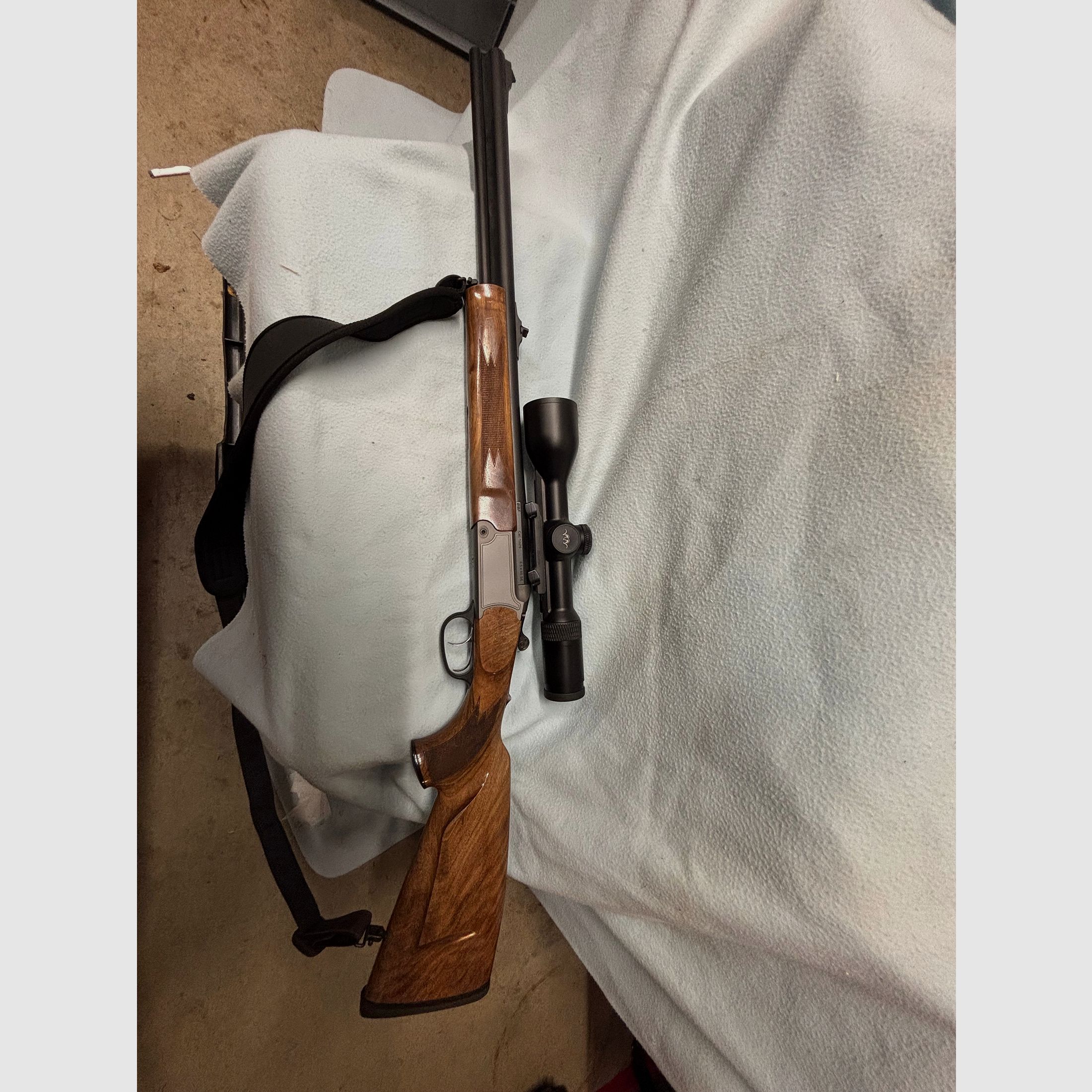 Blaser B95 6,5x55 12/76 mit Blaser B2 ,5x15x56IC und Sattelmontage