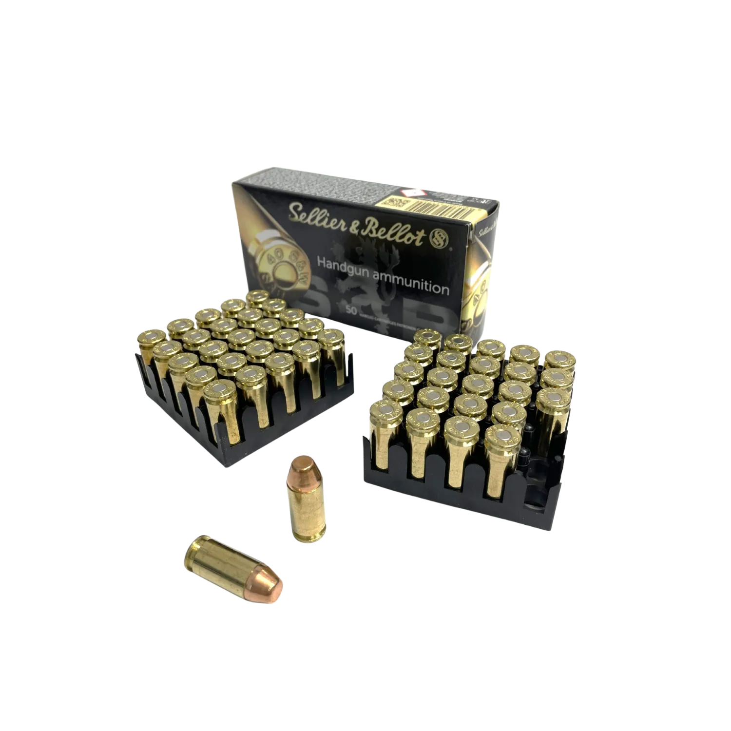 S&B .40 S&W Full Metal Jacket 50 coups 180gr