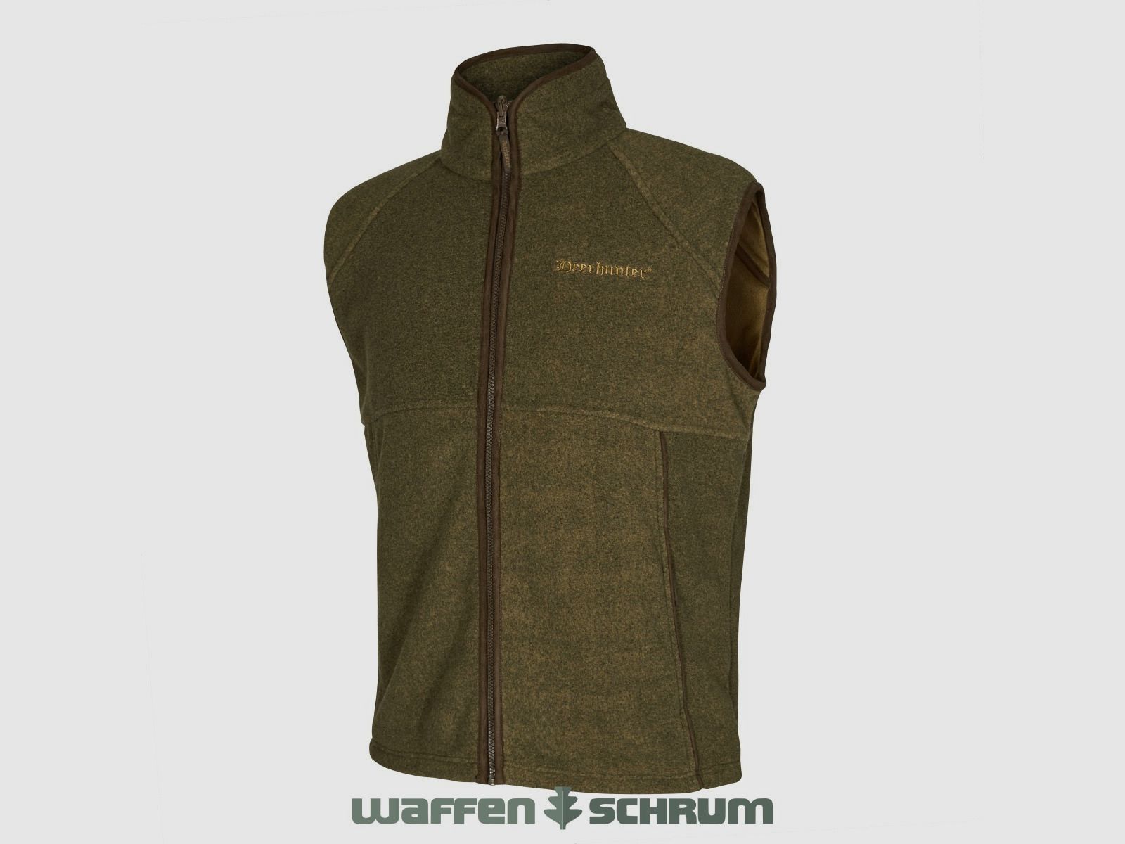 Gilet in pile Deerhunter Wingshooter Verde grafite mélange
