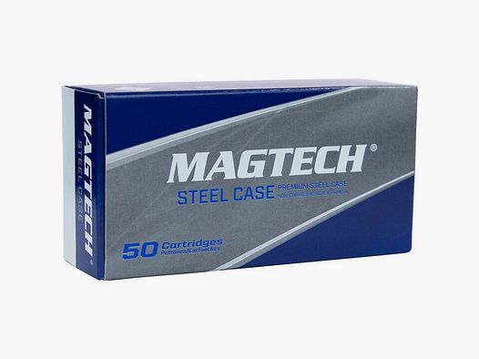 Magtech 9 mm Luger Acier Full Metal Jacket 8,0g/124grs.