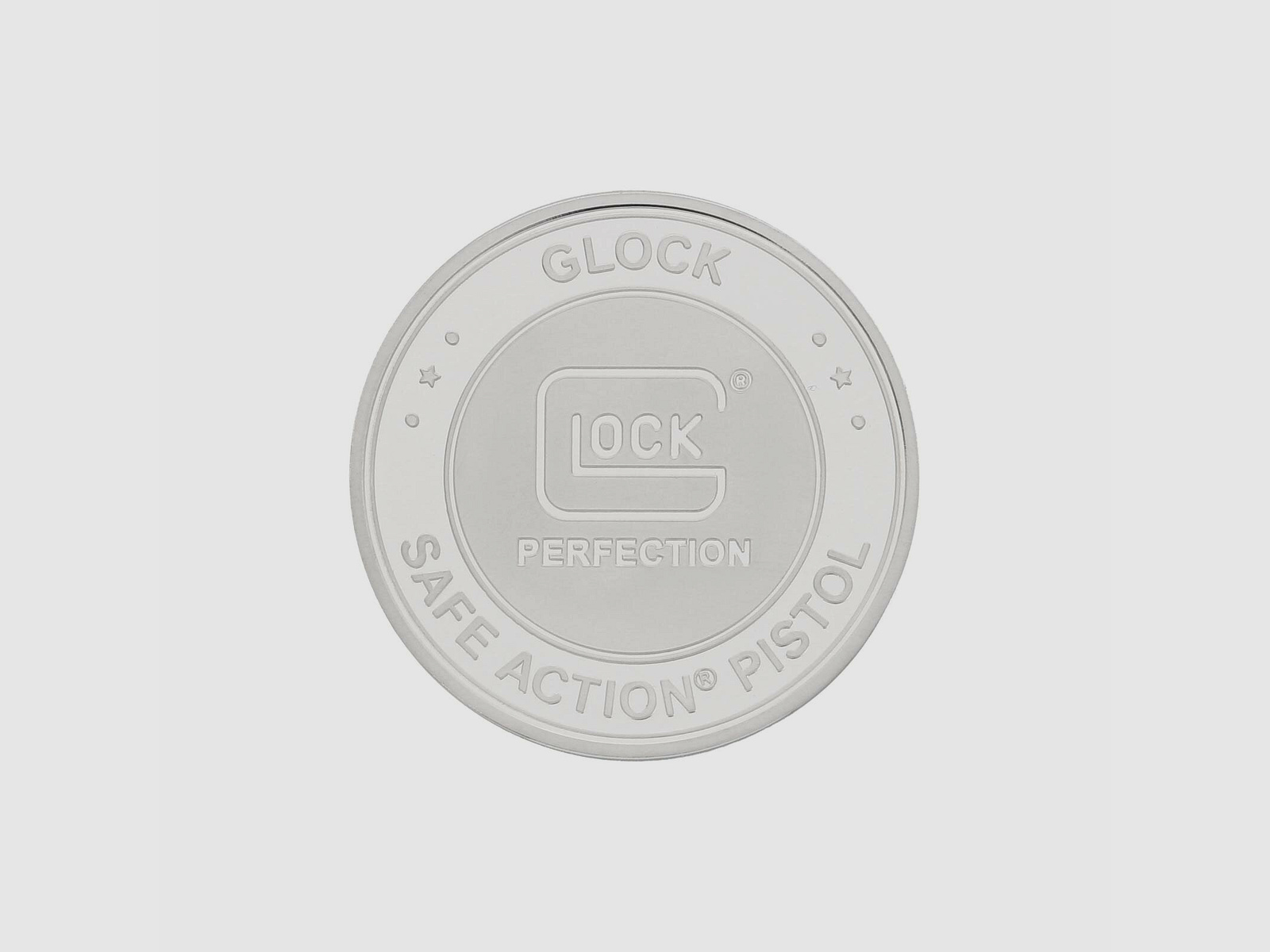 Glock 40th Anniversary P80 Medaille