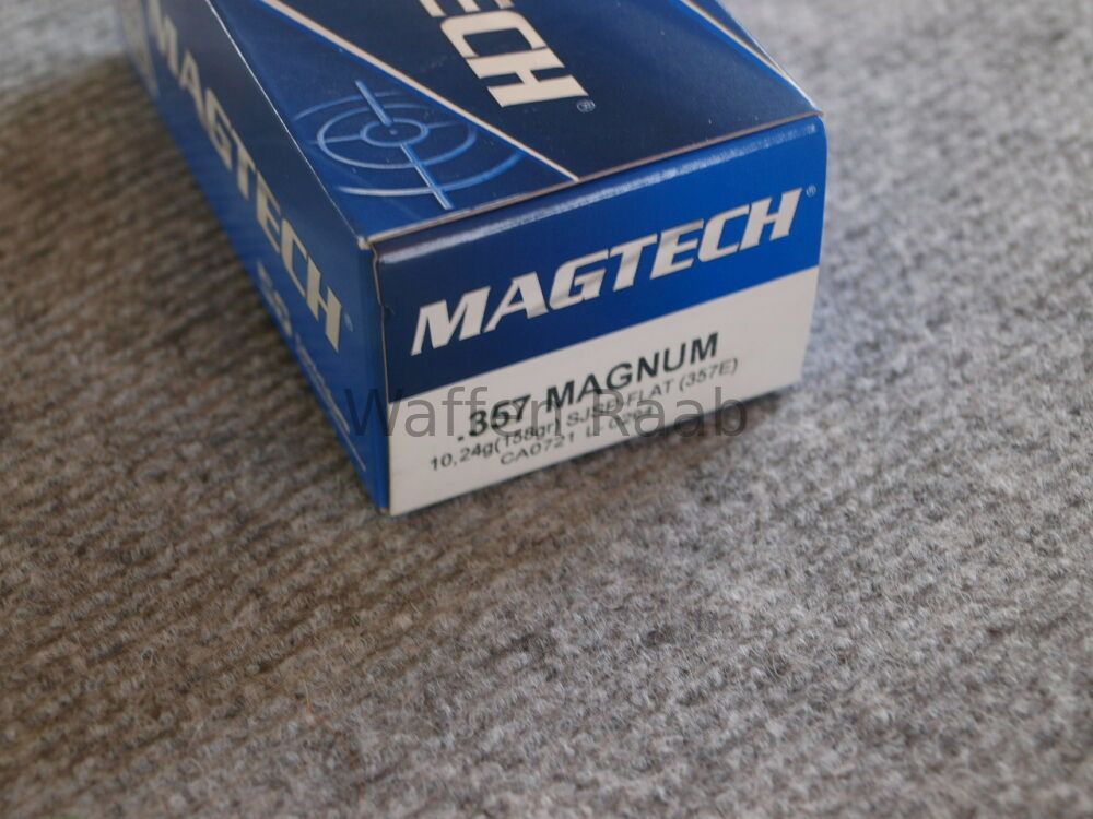 Magtech .357Magnum Magtech .357Magnum 158grs SJSP / 10,24g Teilmantel