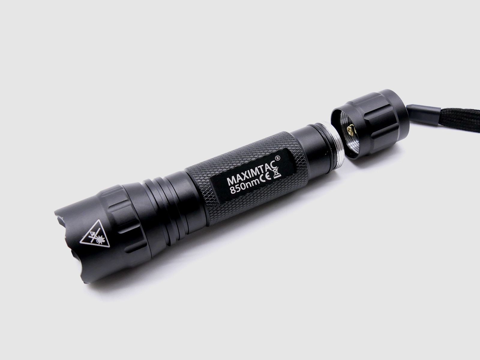 Maximtac 13.031 IR-850 Gen 2 Taschenlampe für Nachtsichtgeräte fokussierbarer IR Aufheller
