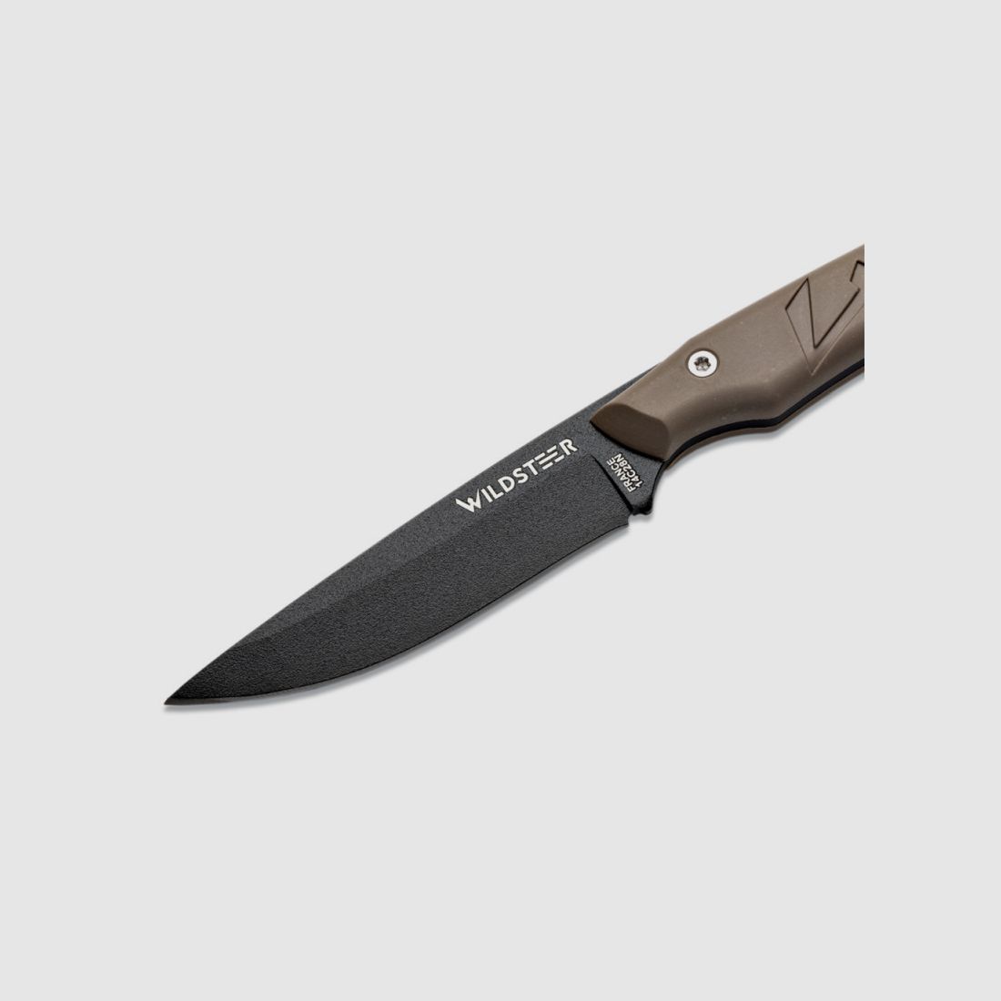 WILDSTEER TROLL TACTIPRENE COYOTE mes met zwart epoxyblad, afbeelding 2 van 4