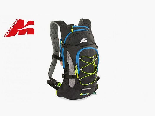 MARSUPIO Sac à dos Energy 13 lt. noir/bleu