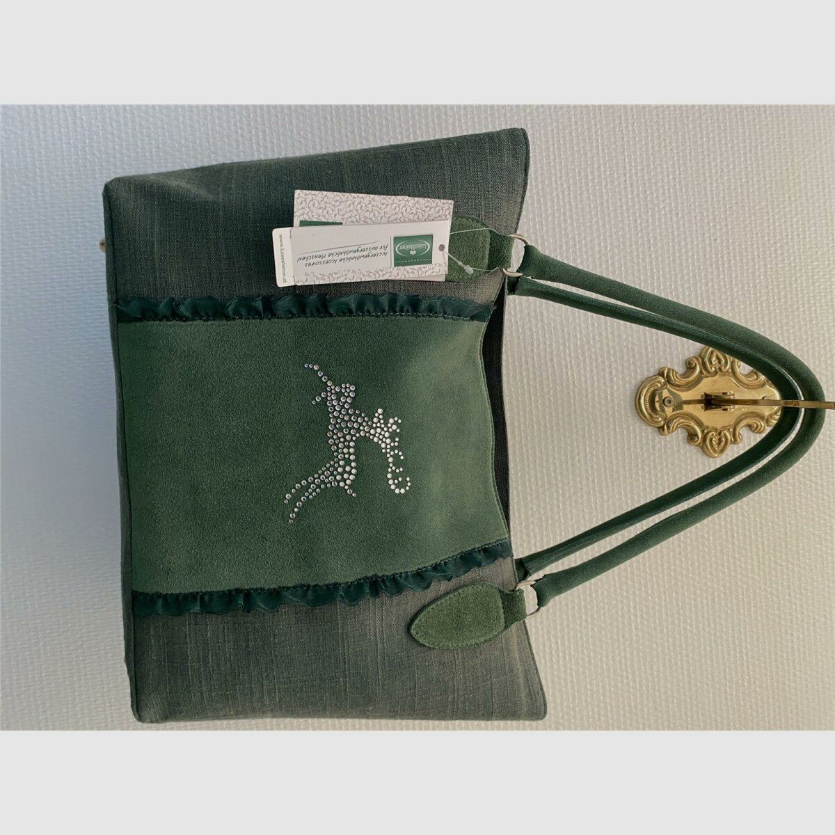 Bolso Lovergreen ciervo verde brillante