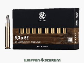 RWS UNI Classic 19,0g - 293gr 9,3x62