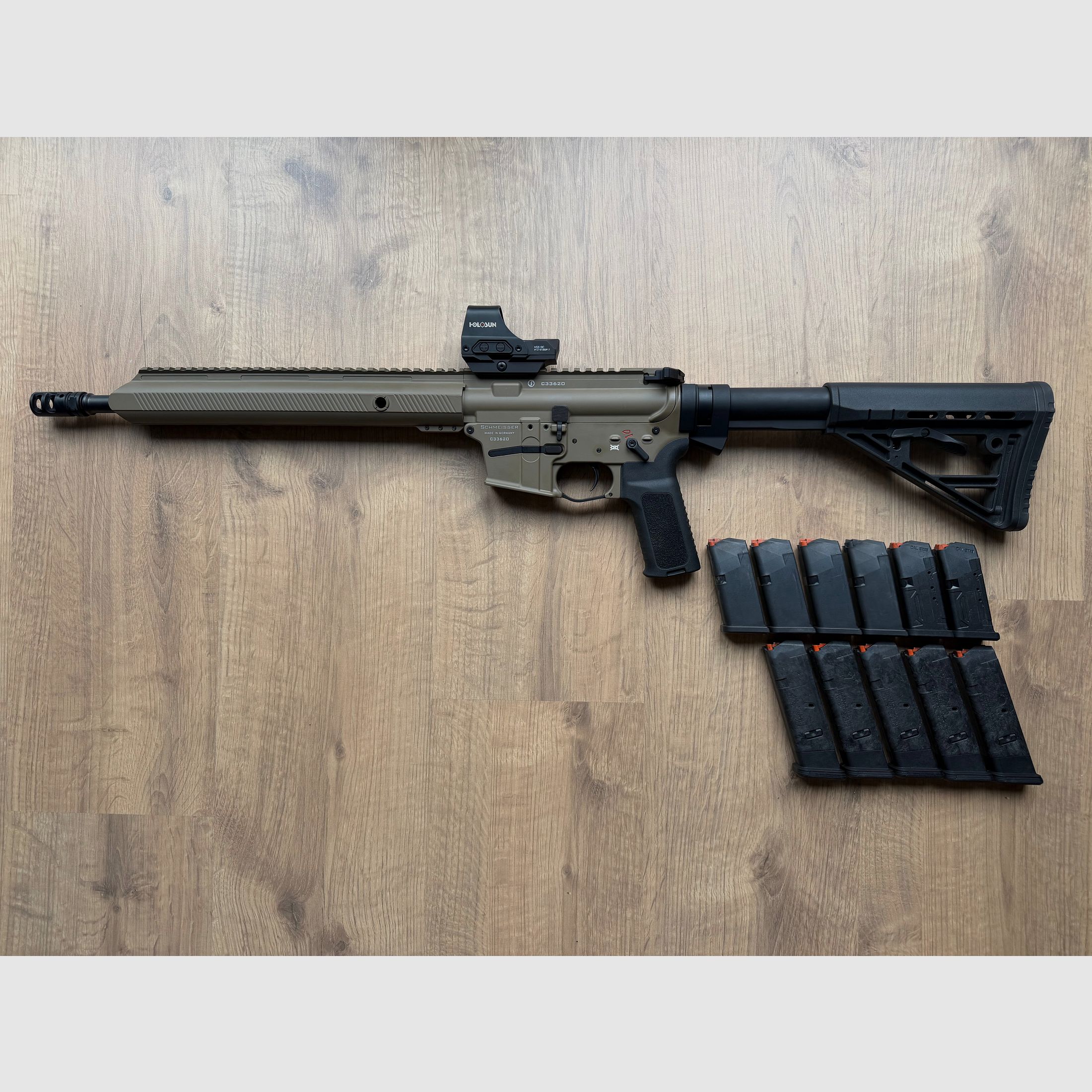Schmeisser AR 15 - 9 // FDE // 14,5"