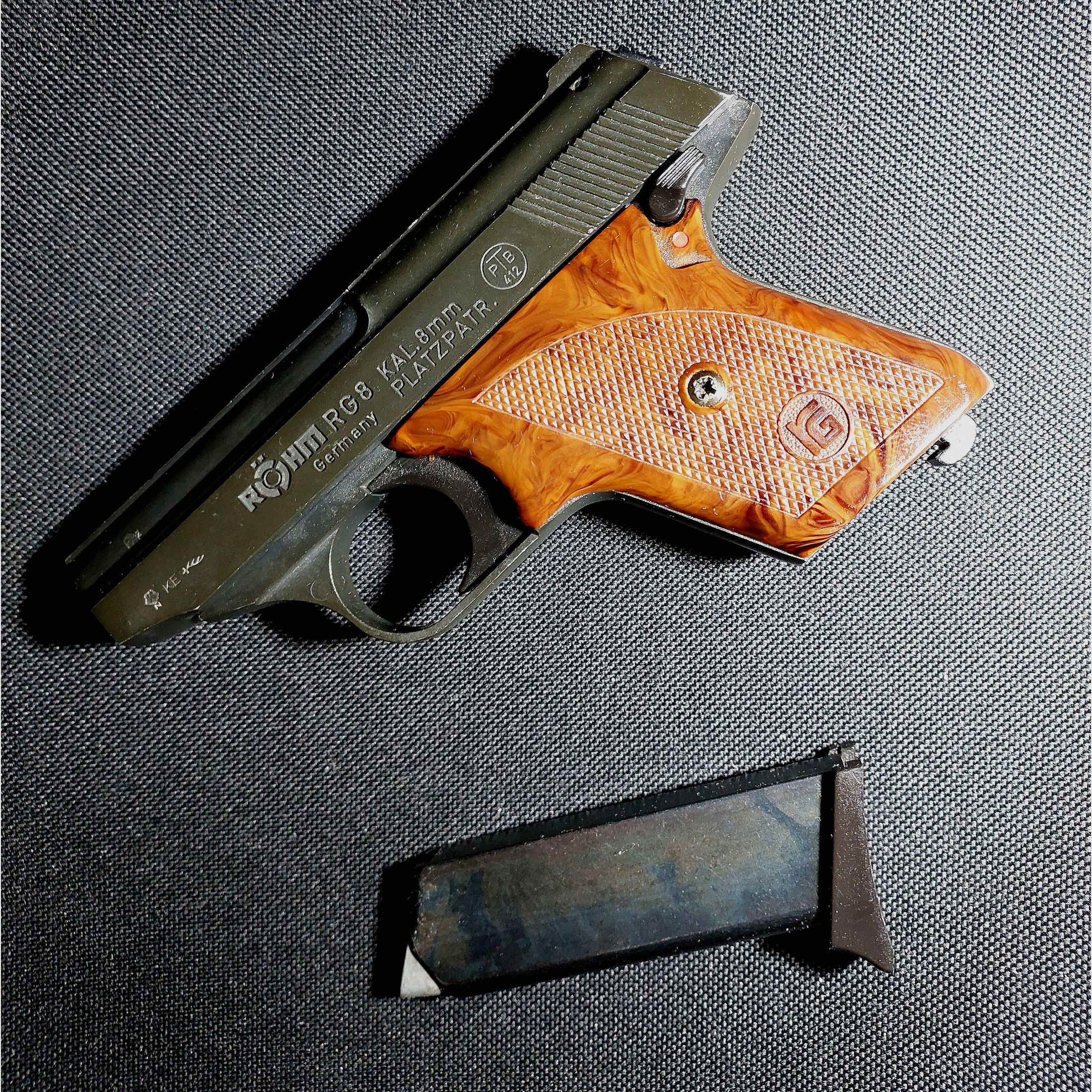 Röhm RG8 (RG 8) pistolet alarmowy kal. 8mm (PTB 412)