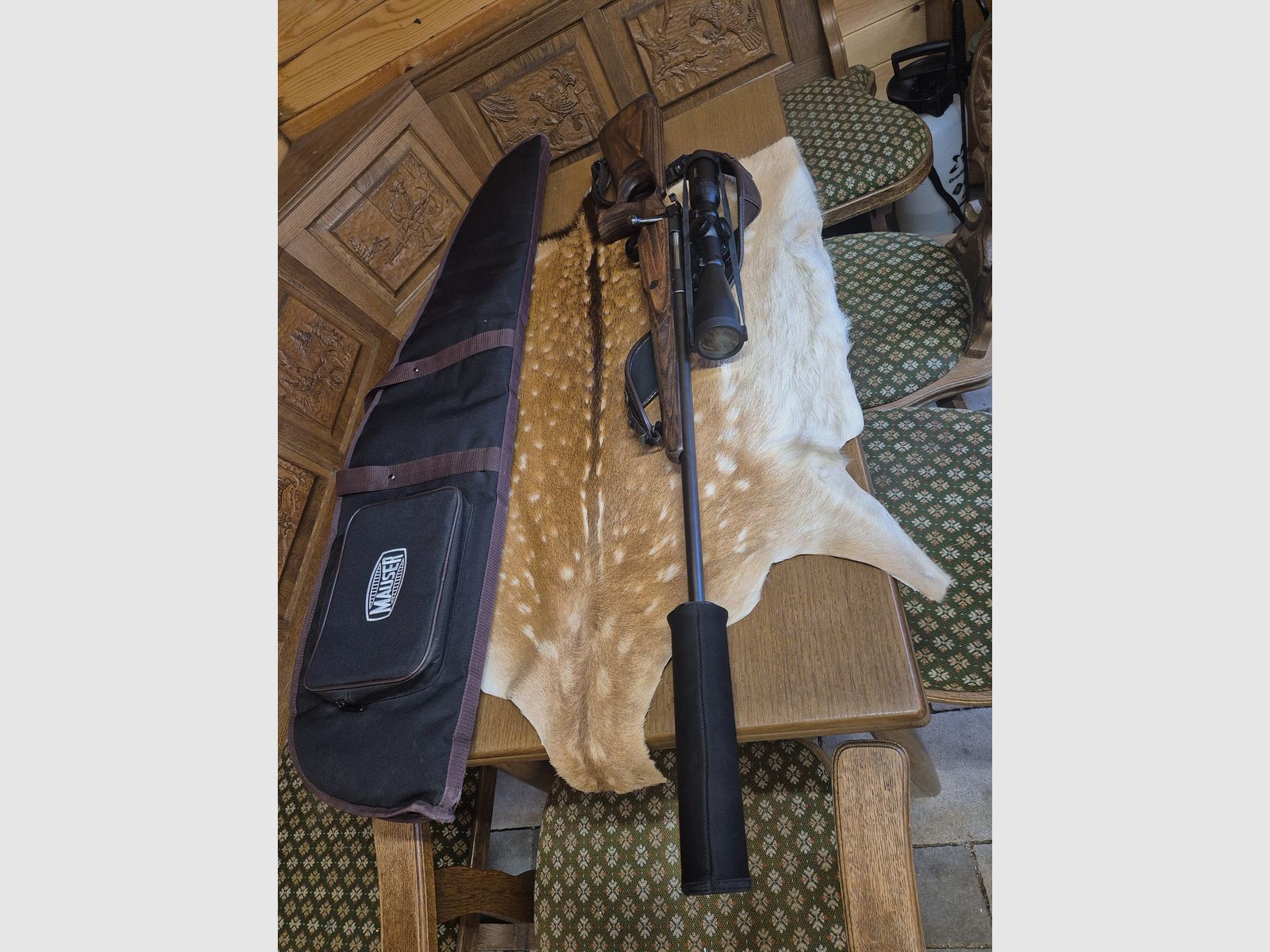 Mauser M12 Max .308 with cocking piece, Dentler mount with A-Tec suppressor and lots of accessories, image 2 of 6