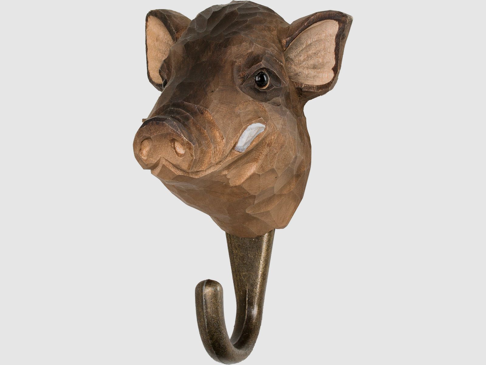Wall hook wild boar