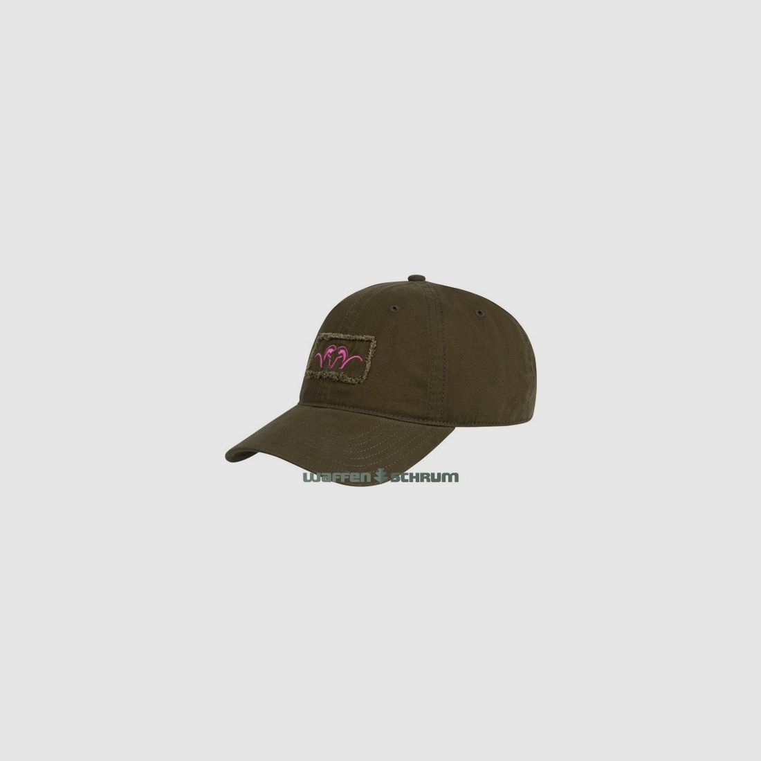 Blaser Cap Argali Woven Badge Dunkel Oliv/ Heidekraut