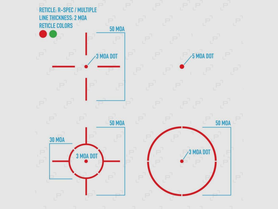 SIGHTMARK ULTRA SHOT R-SPEC rood en groen puntvizier, afbeelding 5 van 5