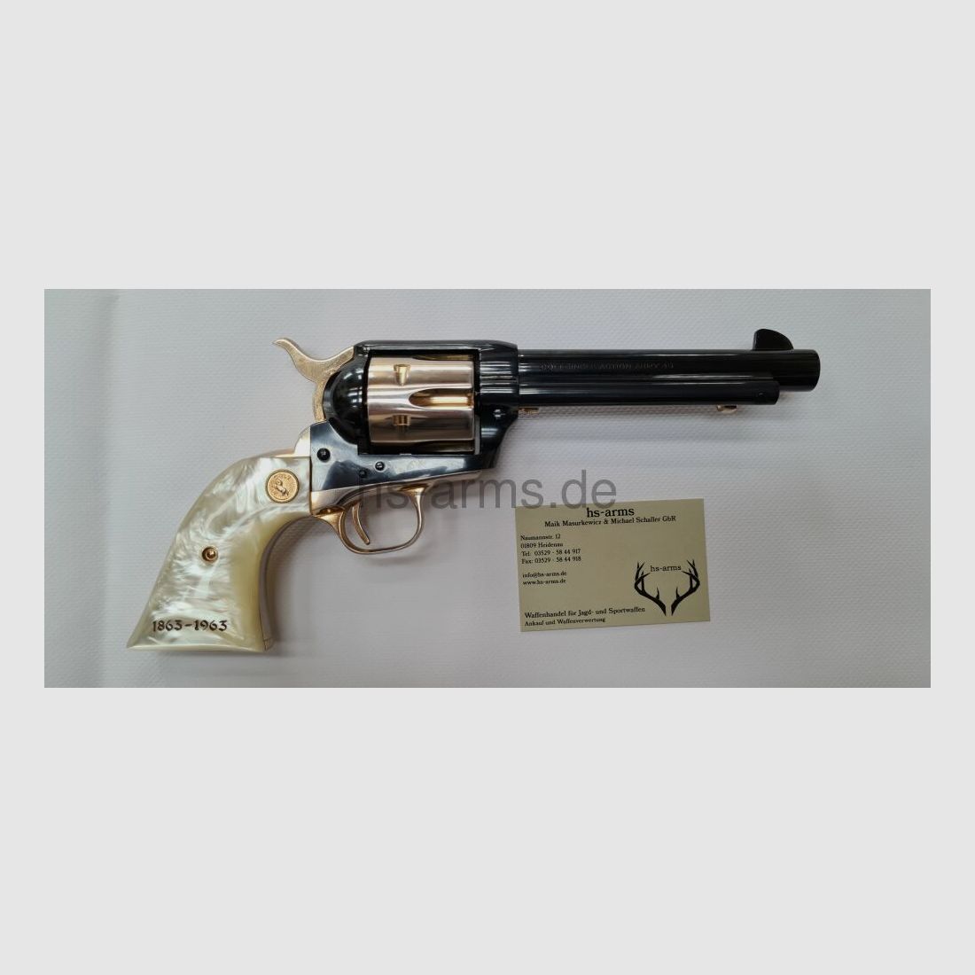 Colt 1863 Arizona Territorial Centennial 1963