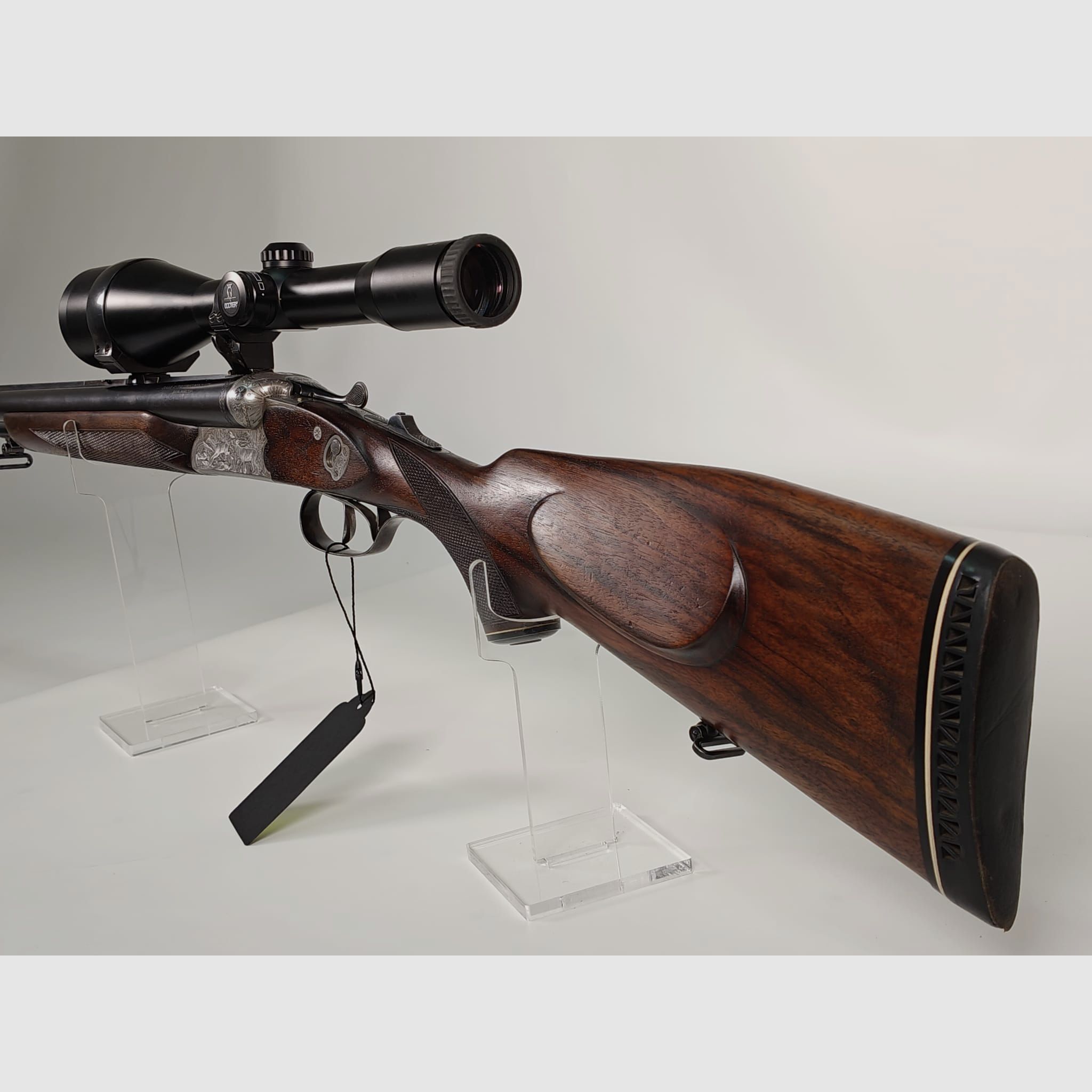 Sauer & Sohn Mod. 3000 .30-06 Spring, 12/70 & .22lr Einstecklauf inkl. Docter 8x56 und Schwenkmontage