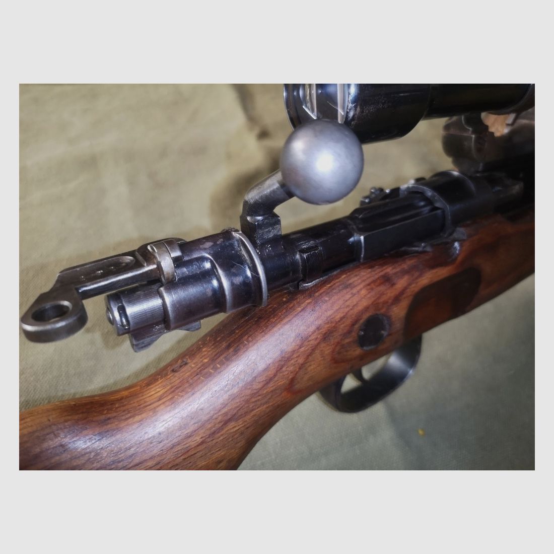 K98 SS-Snajper z ZF Kahles Heliavier - numer zgodny