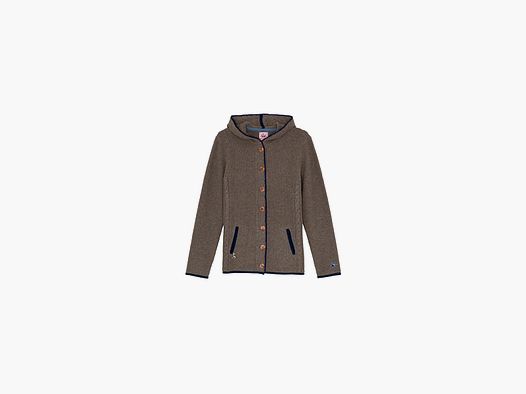 SPIETH & WENSKY Eden-Strickjacke für Damen Nuss