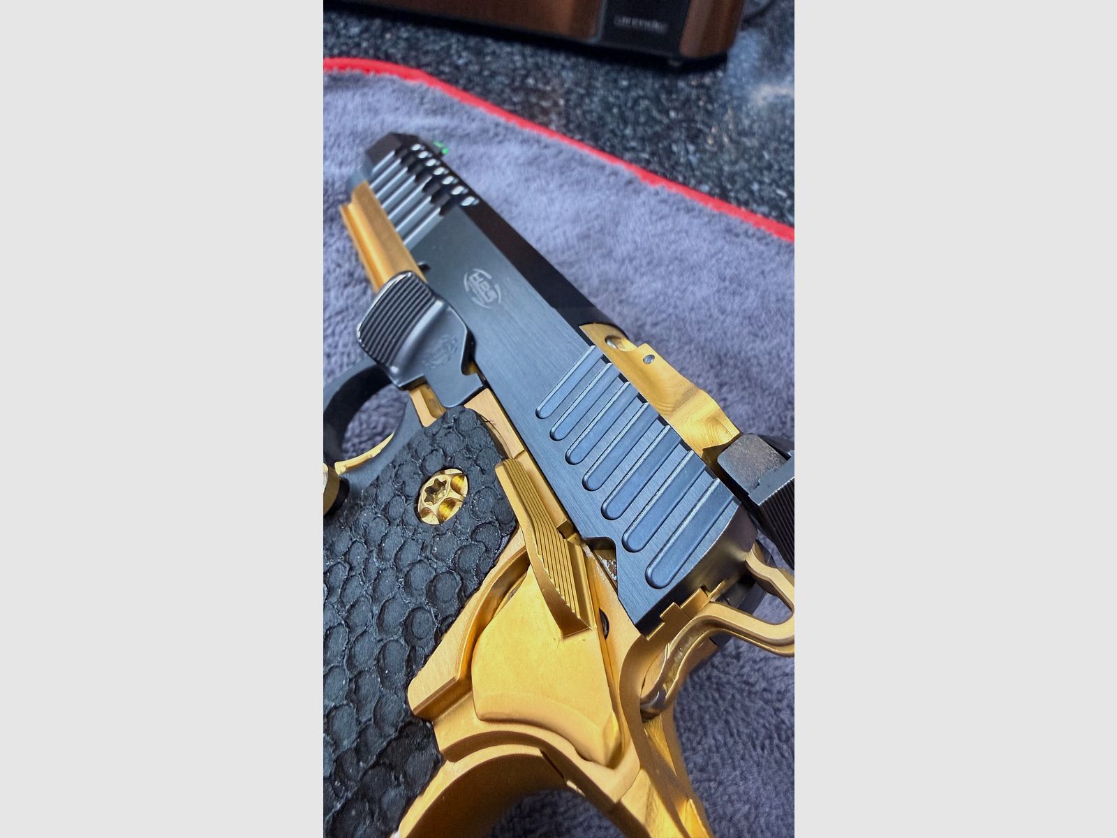 IPSC Standard optics STI 2011 HPS Range Master 5.4“ 9mm Luger with front cut, Picatinny rail, weapon is optic ready not CZ Shadow, Infinity, KMR, Sig Sauer, Walther, Beretta