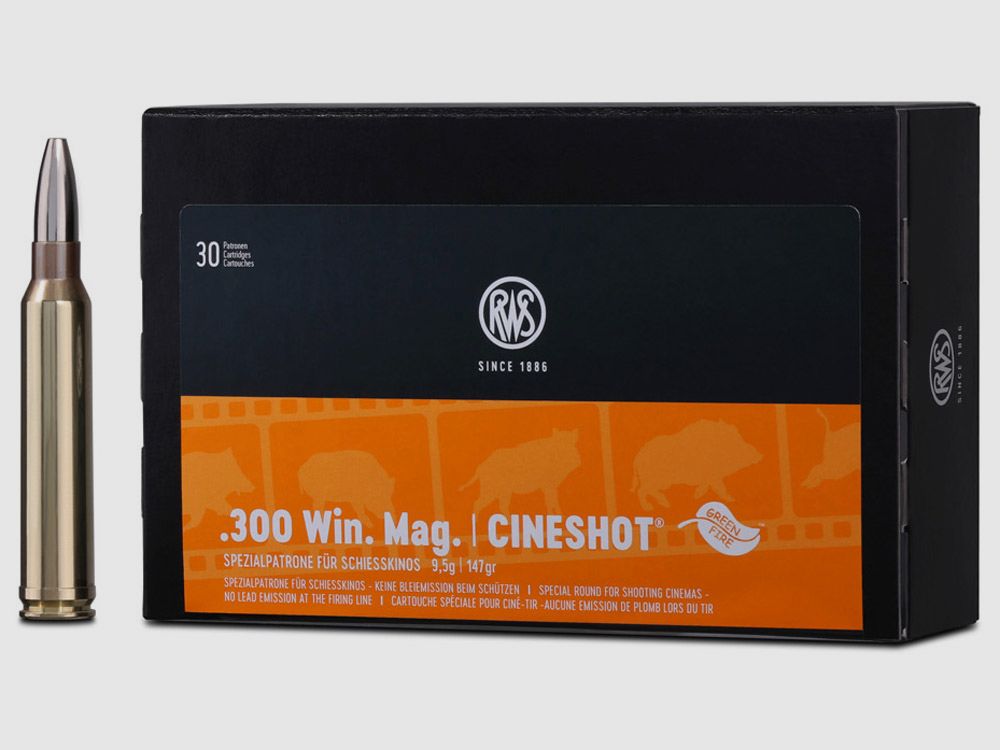 RWS .300WinMag Cineshot 9,5g - 147gr 30er Pck.