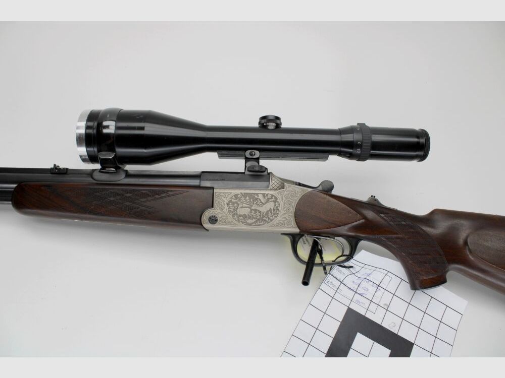 BBF Blaser ES70 mit S&B 2,5-10x56 Abs 4 Bockbüchsflinte 5,6x50R Mag;12/70