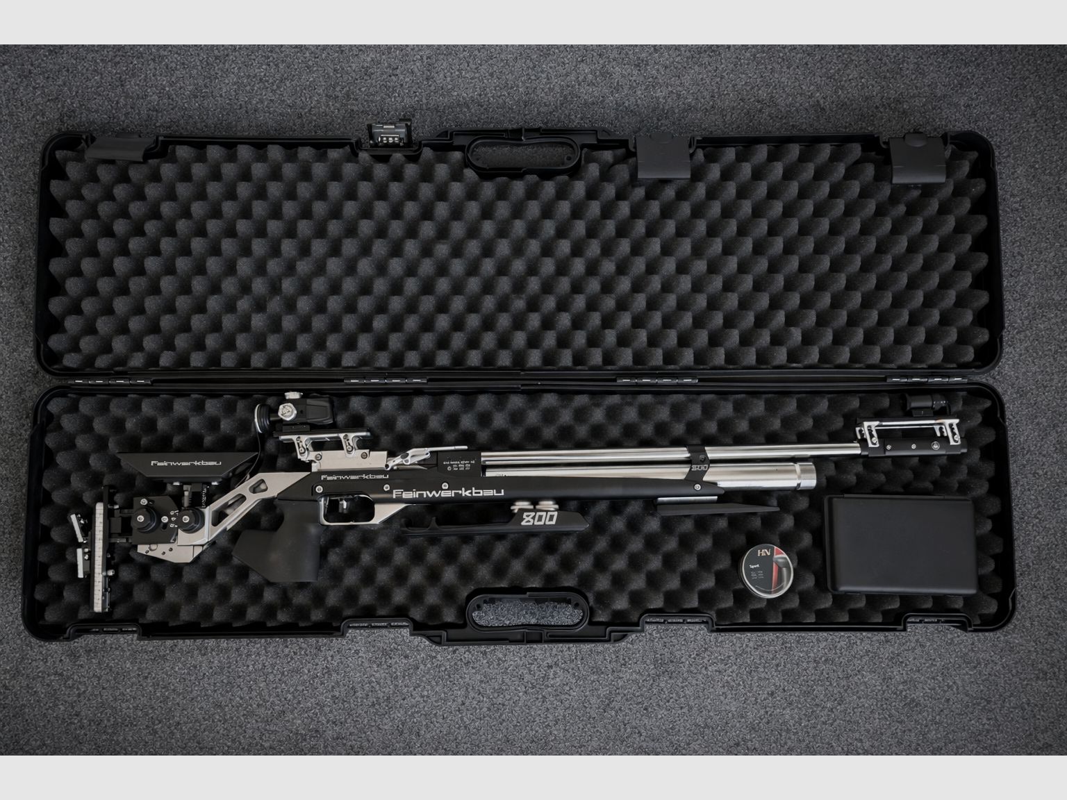 Feinwerkbau 800 Alu Hybrid – Praworęczny – Rozmiar uchwytu M – czarny