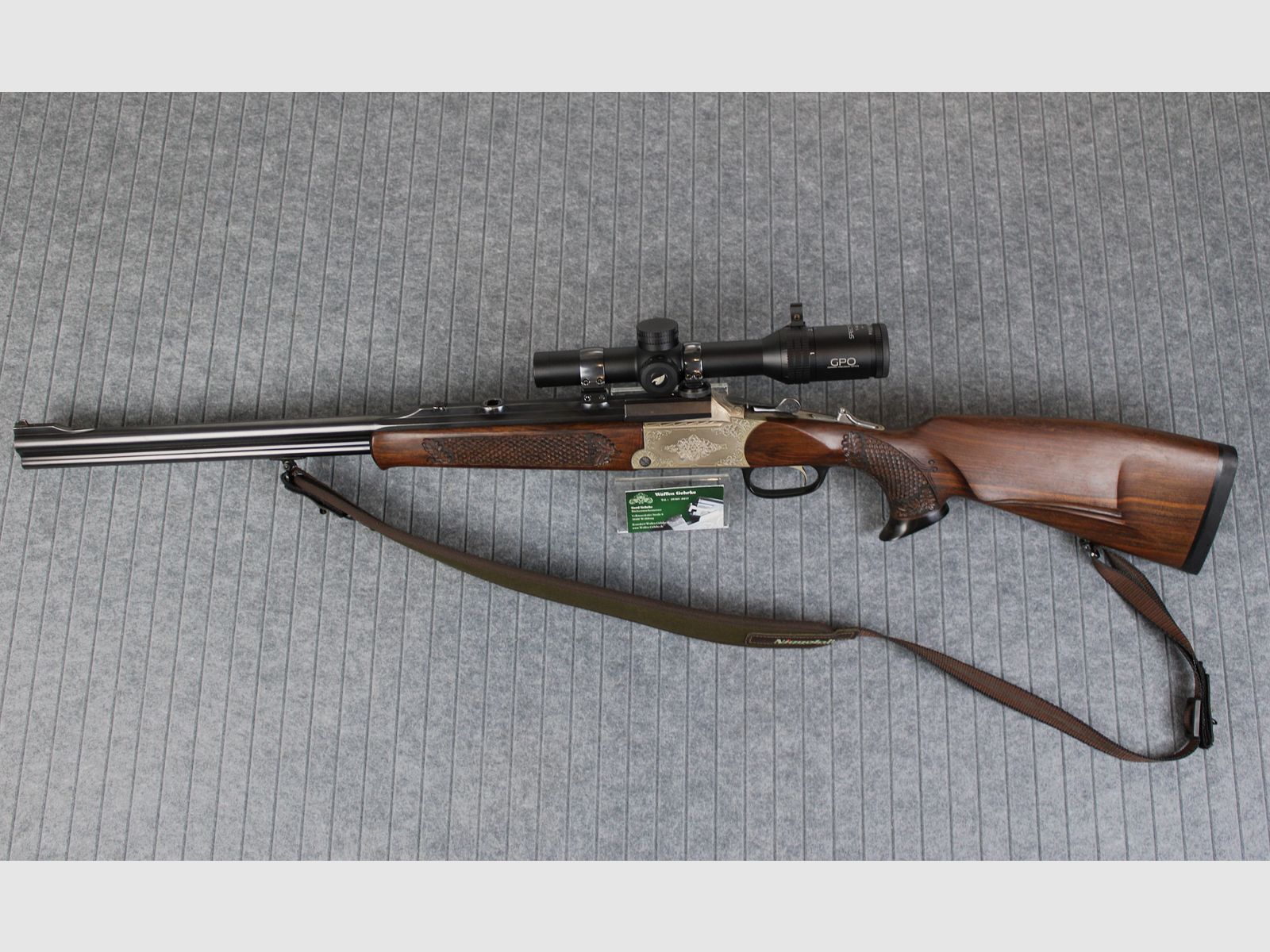 Blaser Bockdoppelbüchse .30-06 Spr. GPO Spectra 8X 1-8X24i