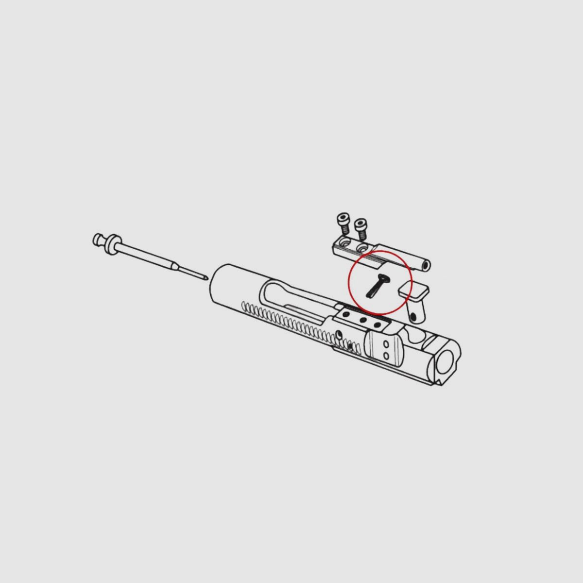 Eemann Tech – Pasador de retención del percutor AR-15 – ET-180060, imagen 2 de 2