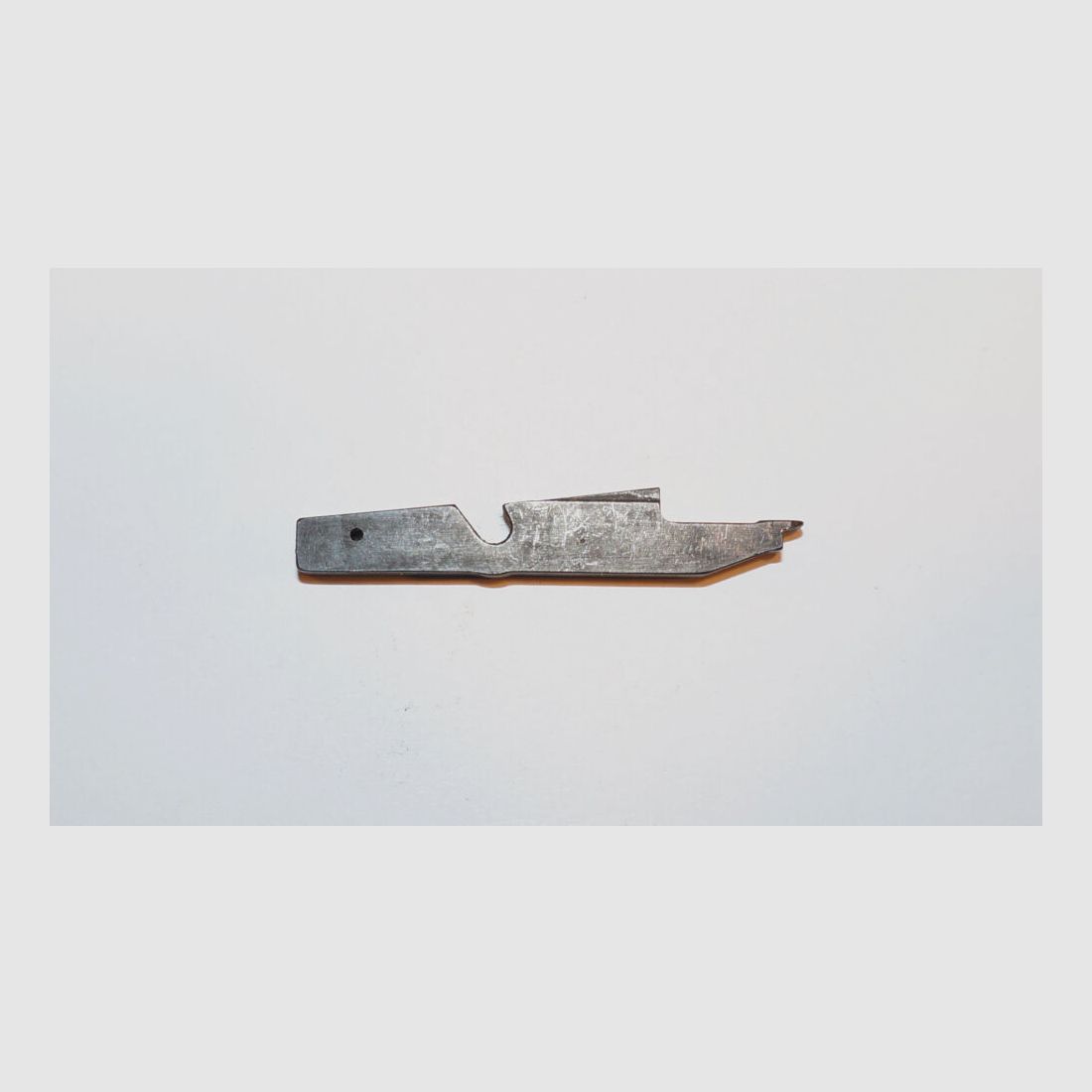 Fábrica de armas de Berna, barra de disparo usada para la pistola de ordenanza suiza Parabellum 1906, cal. 7,65mmPara, W+F P08