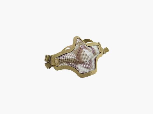 Maschera semi facciale Royal con rete metallica desert