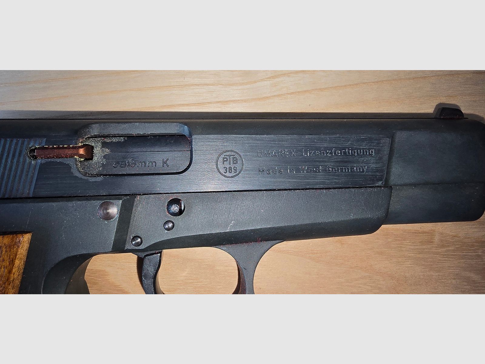 Browning GPDA8 G P D A 8 Schreckschuss Pistole